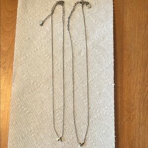 Elegant Silver Necklace set